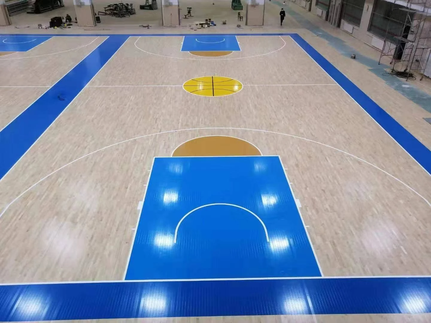 triangle gymnastics mat