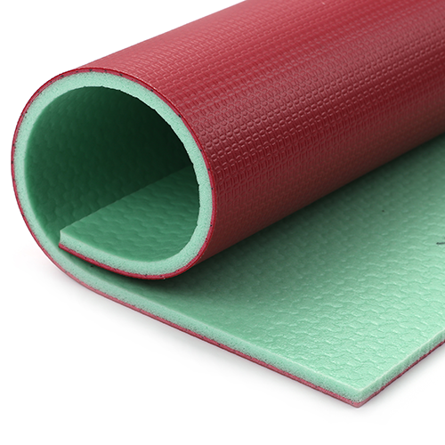 rubber running track
