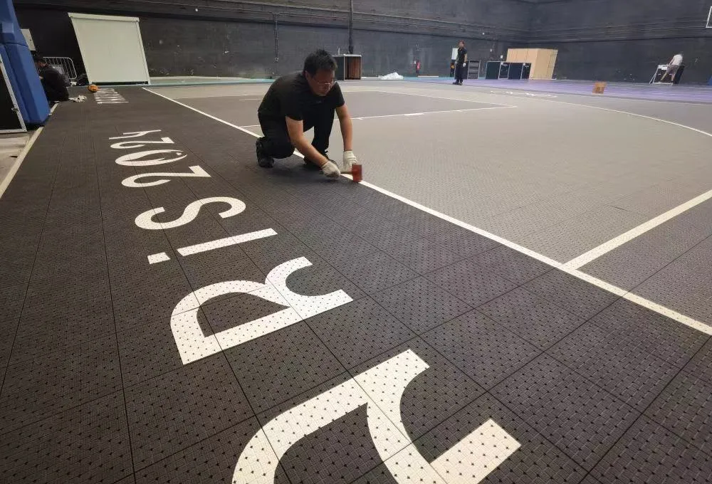 vinyl gym mat