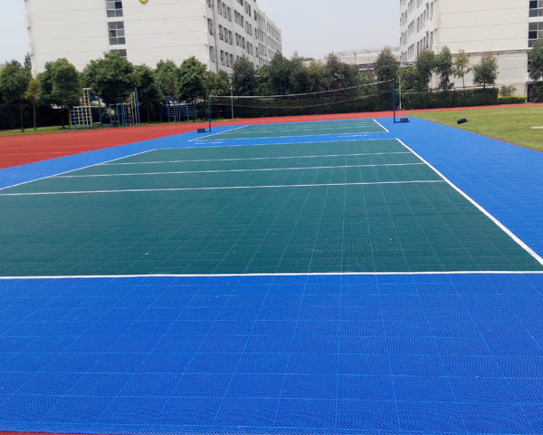 prefabricated running track