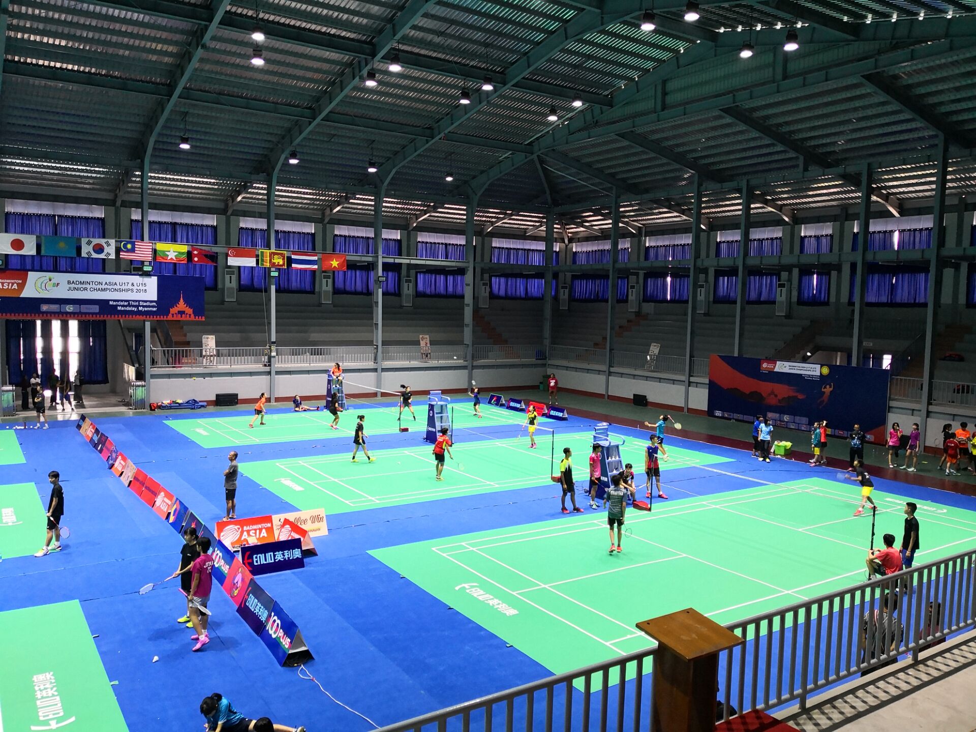 types of basketball floors